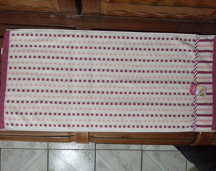 厂家低价直销团购批发热卖货源32股纯棉彩条提毛巾